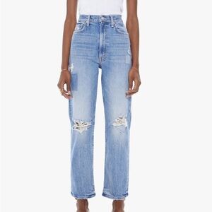 MOTHER Denim High Waisted Study Hover in We Are Castaways SOLD OUT